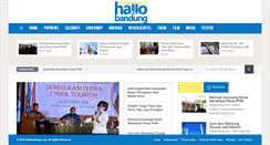 Desktop Screenshot of hallobandung.com